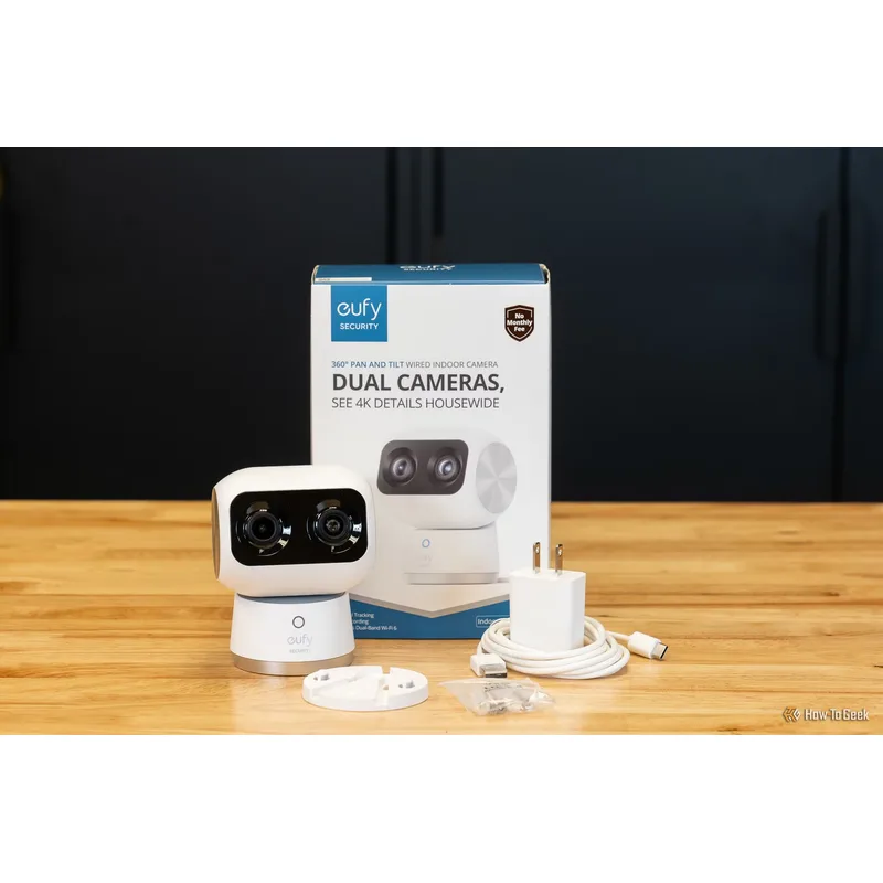 Image 2 of Eufy Security Indoor Cam S350 Dual Cameras